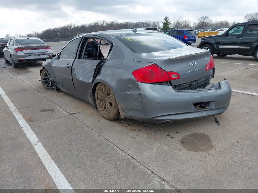 2013 Infiniti VIN JN1CV6AR5DM353057 IAAI salvage auction — ALL OVER, Clear (Indiana), sold $550 on 2026-07-17 (photo 3)