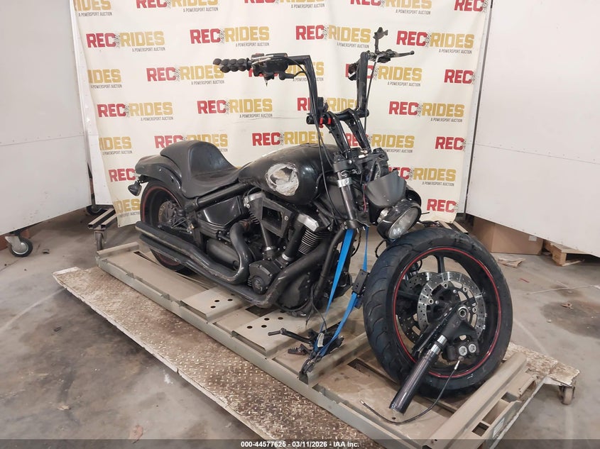 2007 Yamaha Xv1700 VIN JYAVP19E77A004584 IAAI salvage auction — FRONT & REAR, Salvage (Idaho), sold $200 on 2026-07-14 (photo 1)