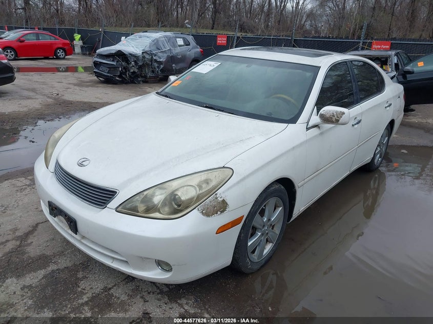 2005 Lexus ES VIN JTHBA30G255068636 IAAI salvage auction — RIGHT REAR, Junk (Missouri), sold $500 on 2026-07-08 (photo 2)