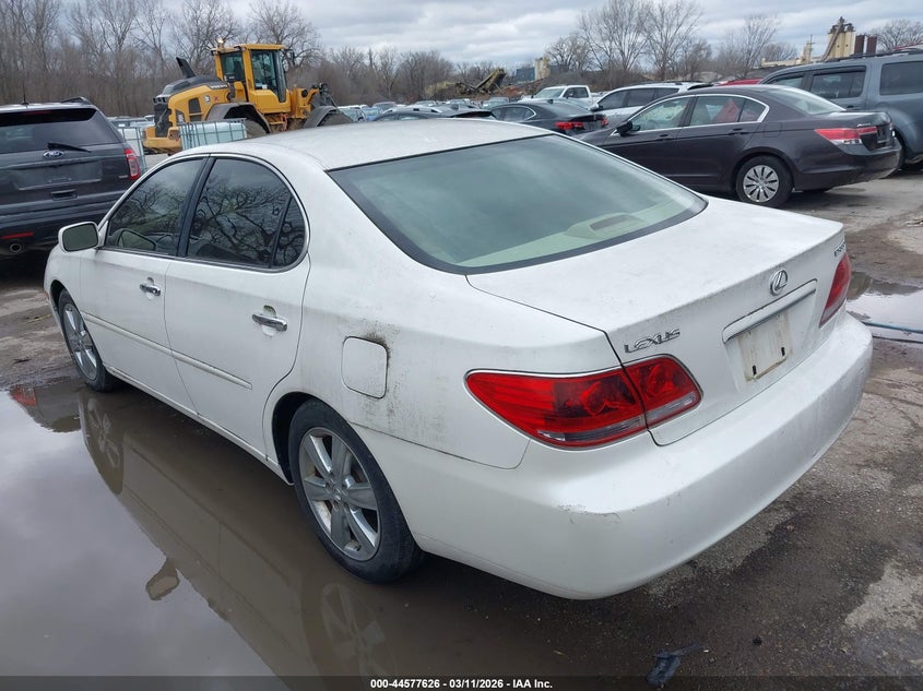 2005 Lexus ES VIN JTHBA30G255068636 IAAI salvage auction — RIGHT REAR, Junk (Missouri), sold $500 on 2026-07-08 (photo 3)