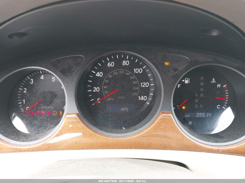 2005 Lexus ES VIN JTHBA30G255068636 IAAI salvage auction — RIGHT REAR, Junk (Missouri), sold $500 on 2026-07-08 (photo 7)