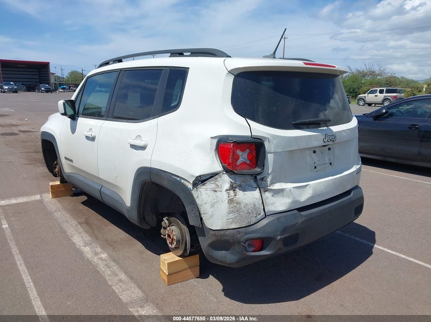 2016 Jeep Renegade VIN ZACCJABTXGPD37268 IAAI salvage auction — REAR END, Salvage Title, sold $125 on 2026-08-18 (photo 6)