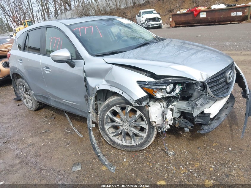2016 Mazda Cx-5 VIN JM3KE4DY1G0680462 IAAI salvage auction — FRONT END, Salvage Title, sold $2,250 on 2026-07-22 (photo 1)