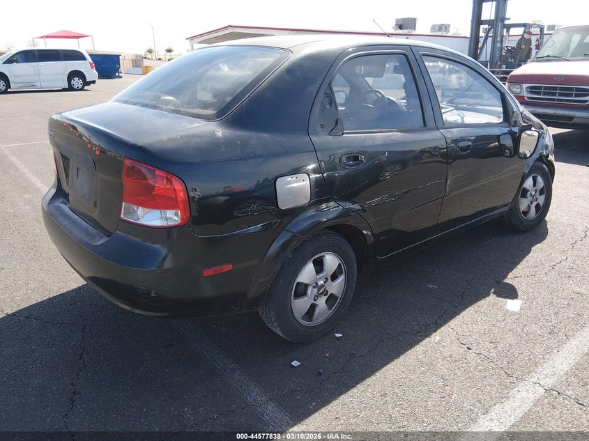 2006 Chevrolet Aveo VIN KL1TD56696B653957 IAAI salvage auction — RIGHT FRONT, Salvage (Nevada), sold $25 on 2026-07-24 (photo 4)