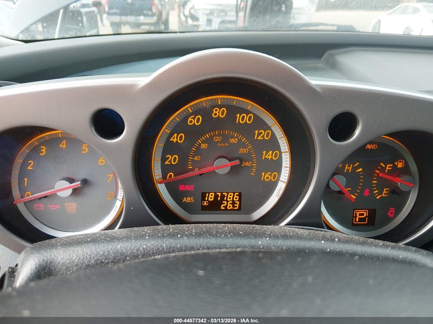 2007 Nissan Murano VIN JN8AZ08W47W626746 IAAI salvage auction — HAIL, Clear (Colorado), sold $125 on 2026-07-14 (photo 7)