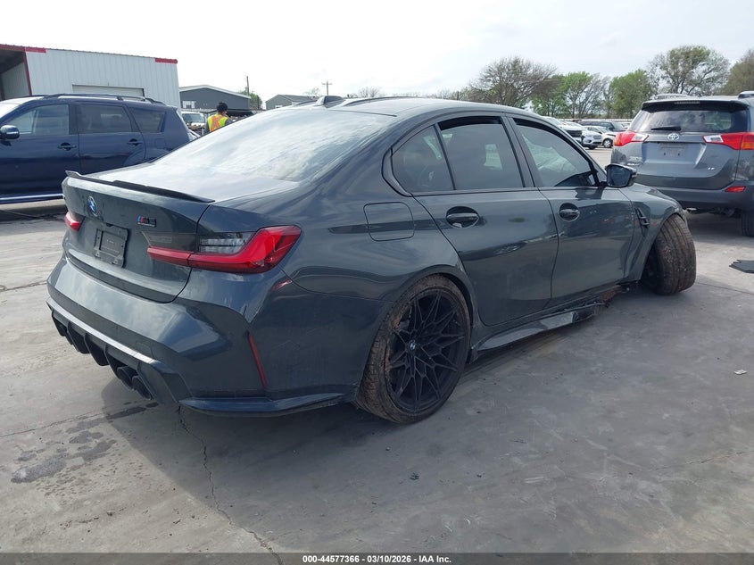 2024 BMW M3 VIN WBS43AY07RFT50568 IAAI salvage auction — SUSPENSION, Original (Texas), sold $44,000 on 2026-07-06 (photo 4)
