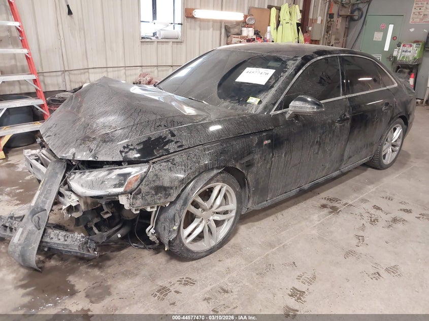 2023 Audi A4 VIN WAUEAAF49PN016310 IAAI salvage auction — FRONT END, Salvage (Vermont), sold $5,200 on 2026-07-16 (photo 2)