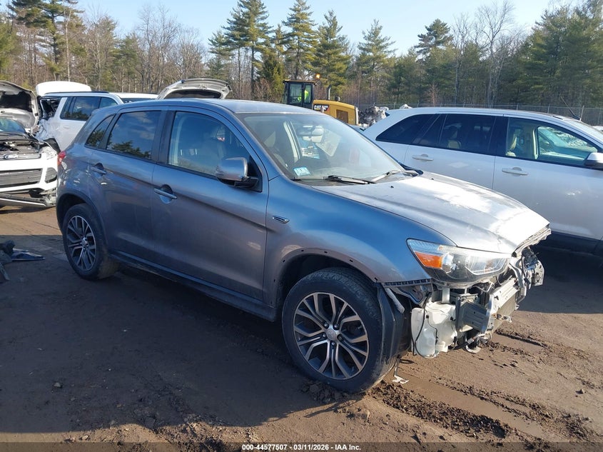 2016 Mitsubishi Outlander VIN JA4AR3AU3GZ053434 IAAI salvage auction — FRONT END, Salvage (Massachusetts), sold $825 on 2026-07-28 (photo 1)