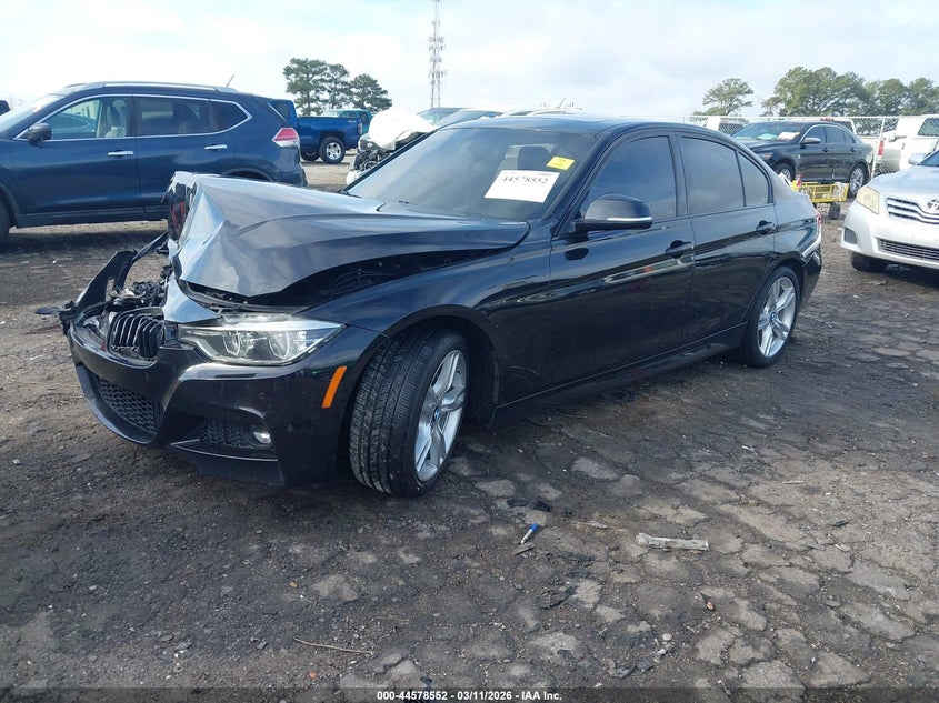 2017 BMW 3er VIN WBA8B9G58HNU50669 IAAI salvage auction — FRONT END, Salvage (Georgia), sold $25 on 2026-07-29 (photo 2)