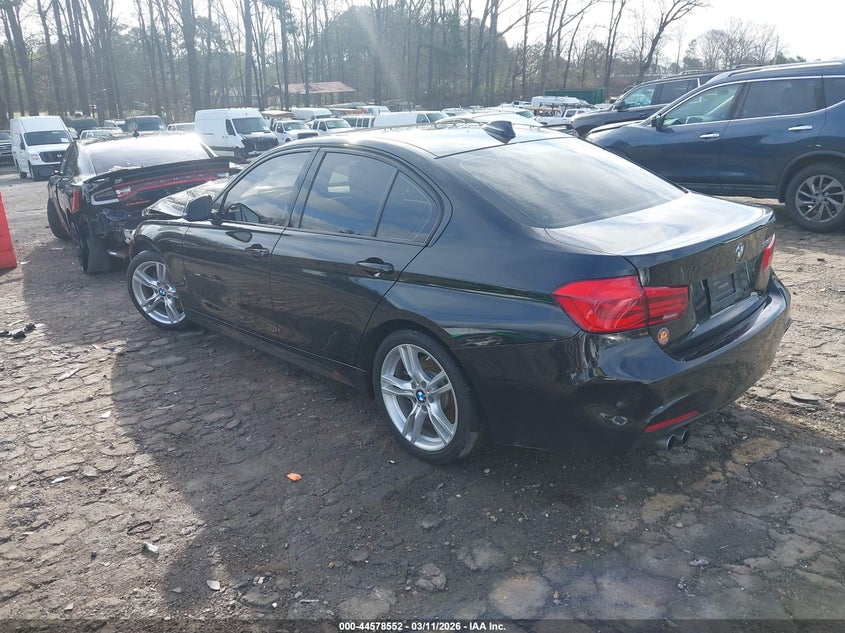 2017 BMW 3er VIN WBA8B9G58HNU50669 IAAI salvage auction — FRONT END, Salvage (Georgia), sold $25 on 2026-07-29 (photo 3)