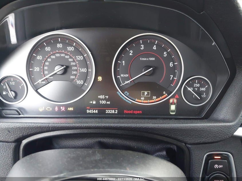 2017 BMW 3er VIN WBA8B9G58HNU50669 IAAI salvage auction — FRONT END, Salvage (Georgia), sold $25 on 2026-07-29 (photo 7)