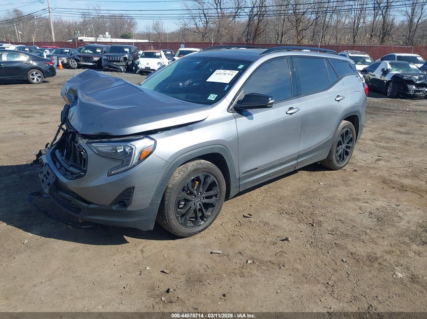 2021 Gmc Terrain VIN 3GKALPEV7ML382470 IAAI salvage auction — FRONT END, Salvage Title, sold $3,350 on 2026-07-22 (photo 2)