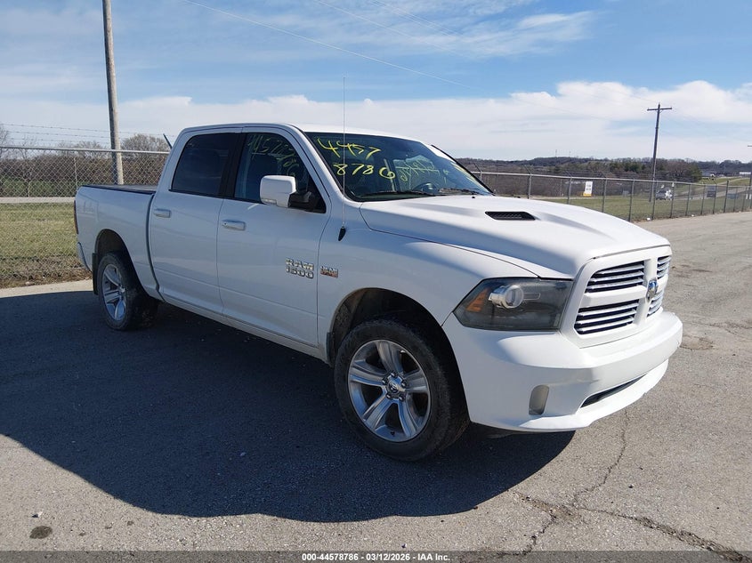 2014 Ram 1500 VIN 1C6RR7MT3ES461321 IAAI salvage auction — FRONT END, Salvage Title, sold $3,200 on 2026-08-03 (photo 1)