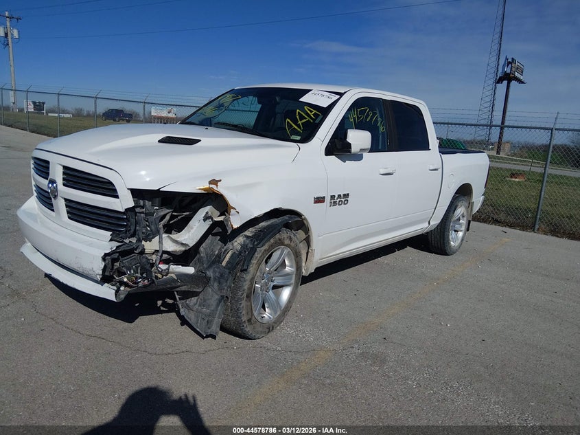 2014 Ram 1500 VIN 1C6RR7MT3ES461321 IAAI salvage auction — FRONT END, Salvage Title, sold $3,200 on 2026-08-03 (photo 2)