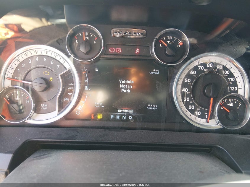 2014 Ram 1500 VIN 1C6RR7MT3ES461321 IAAI salvage auction — FRONT END, Salvage Title, sold $3,200 on 2026-08-03 (photo 7)