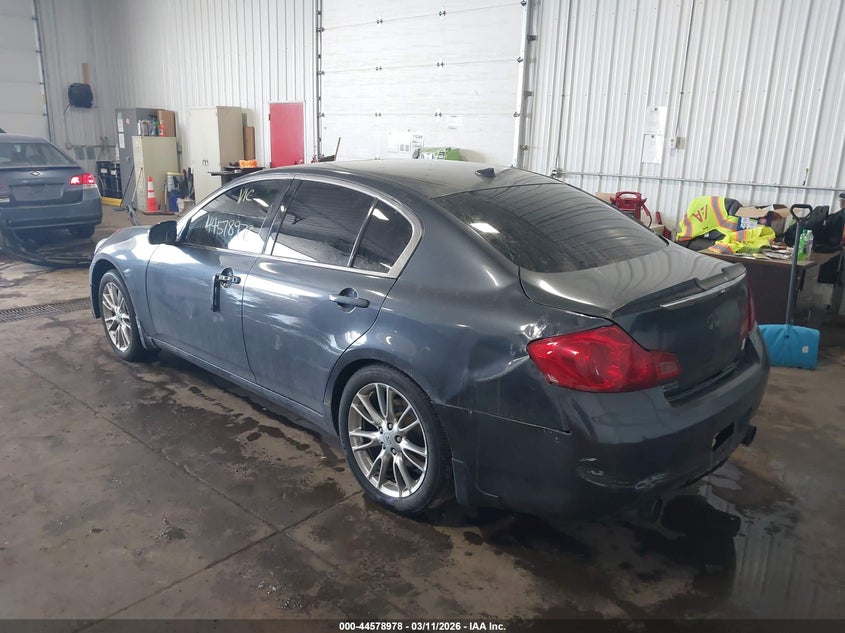 2008 Infiniti G35 VIN JNKBV61F88M276283 IAAI salvage auction — RIGHT SIDE, Prior Salvage (Minnesota), sold $250 on 2026-07-29 (photo 3)