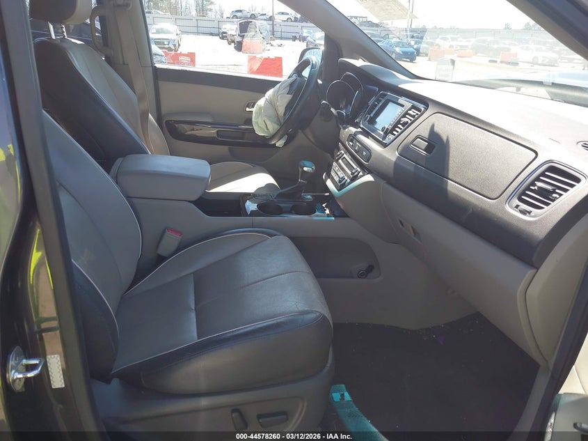 2018 Kia SEDONA VIN KNDMC5C17J6348290 IAAI salvage auction — FRONT END, Salvage (Georgia), sold $1,150 on 2026-07-22 (photo 5)