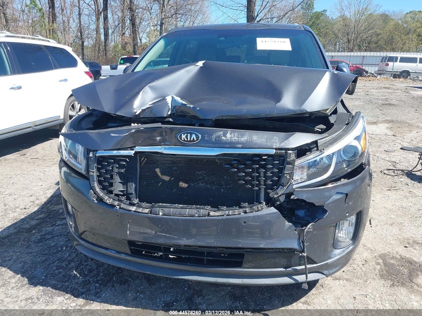2018 Kia SEDONA VIN KNDMC5C17J6348290 IAAI salvage auction — FRONT END, Salvage (Georgia), sold $1,150 on 2026-07-22 (photo 6)
