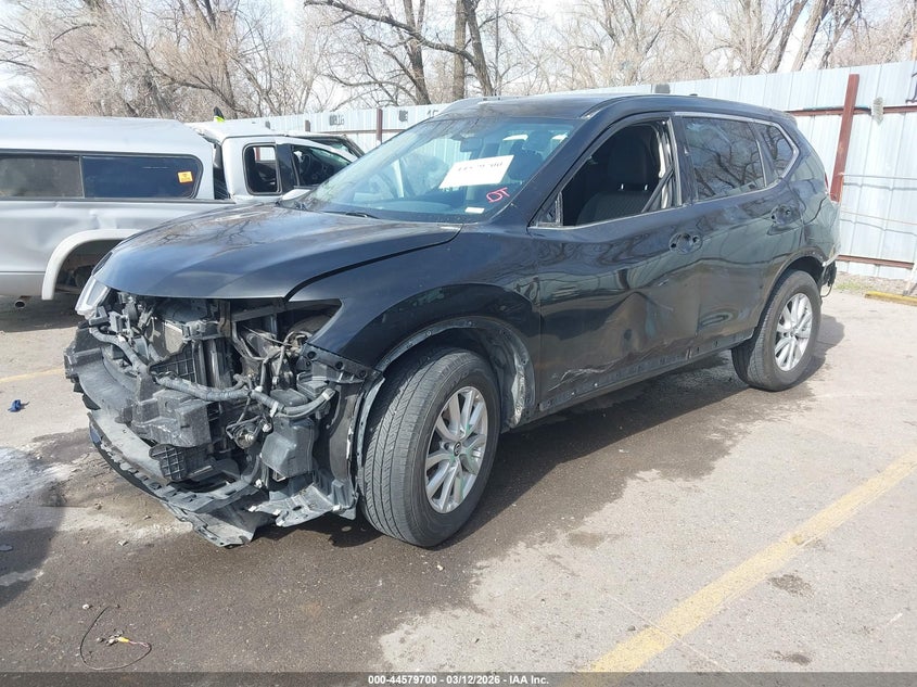 2017 Nissan Rogue VIN KNMAT2MV7HP616892 IAAI salvage auction — FRONT & REAR, Salvage Title, sold $2,250 on 2026-07-09 (photo 2)