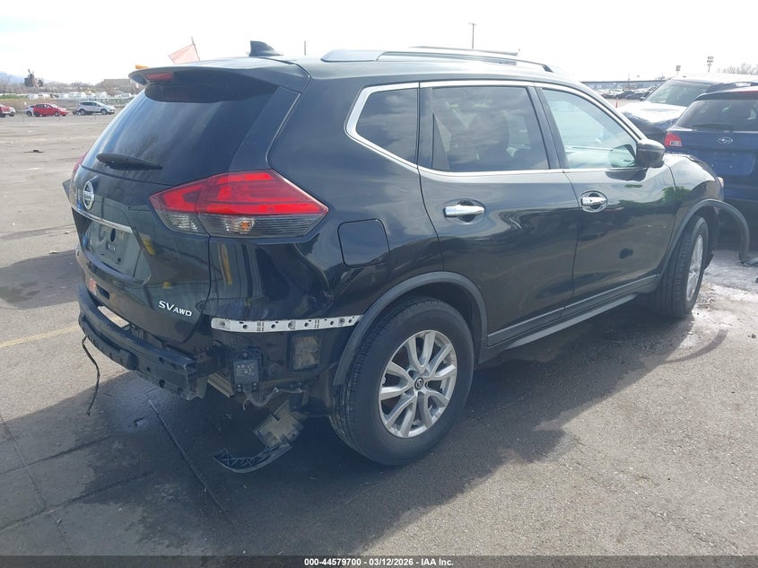 2017 Nissan Rogue VIN KNMAT2MV7HP616892 IAAI salvage auction — FRONT & REAR, Salvage Title, sold $2,250 on 2026-07-09 (photo 4)