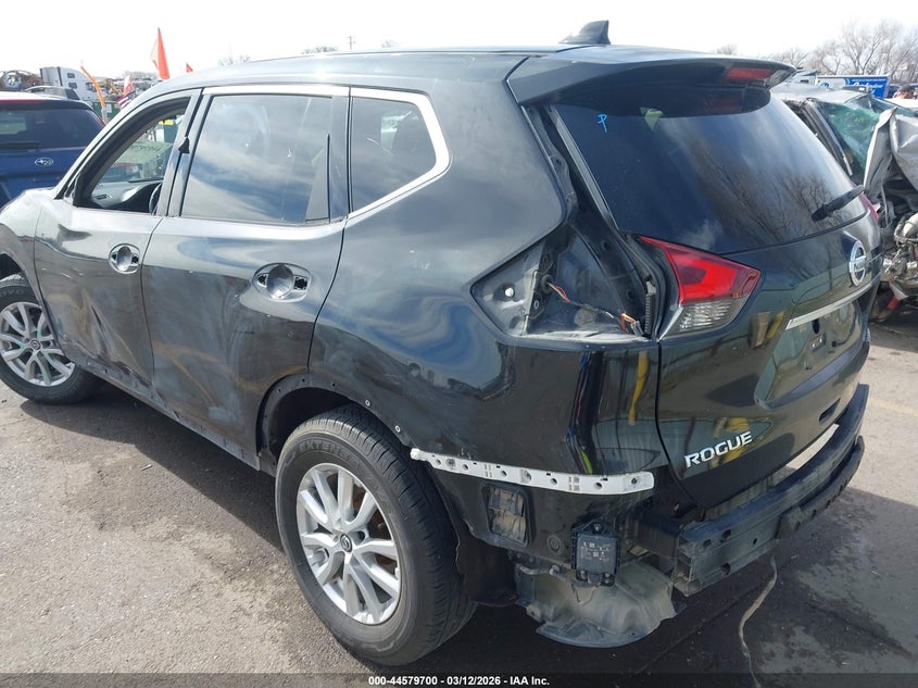 2017 Nissan Rogue VIN KNMAT2MV7HP616892 IAAI salvage auction — FRONT & REAR, Salvage Title, sold $2,250 on 2026-07-09 (photo 6)
