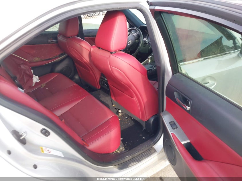 2016 Lexus Is VIN JTHCE1D25G5011636 IAAI salvage auction — LEFT & RIGHT, Salvage (Minnesota), sold $1,100 on 2026-07-13 (photo 8)