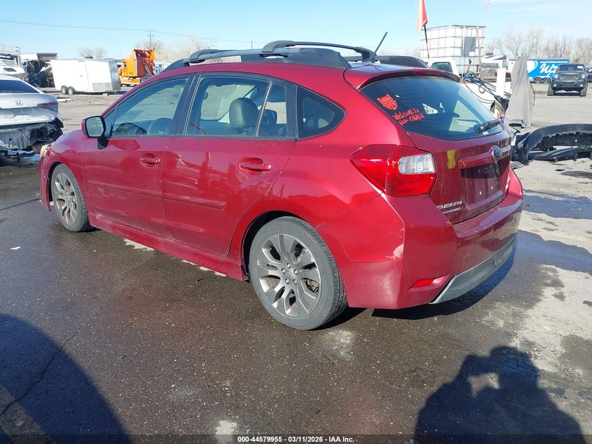 2014 Subaru Impreza VIN JF1GPAS62E8247830 IAAI salvage auction — UNKNOWN, Salvage Title, sold $950 on 2026-07-09 (photo 3)