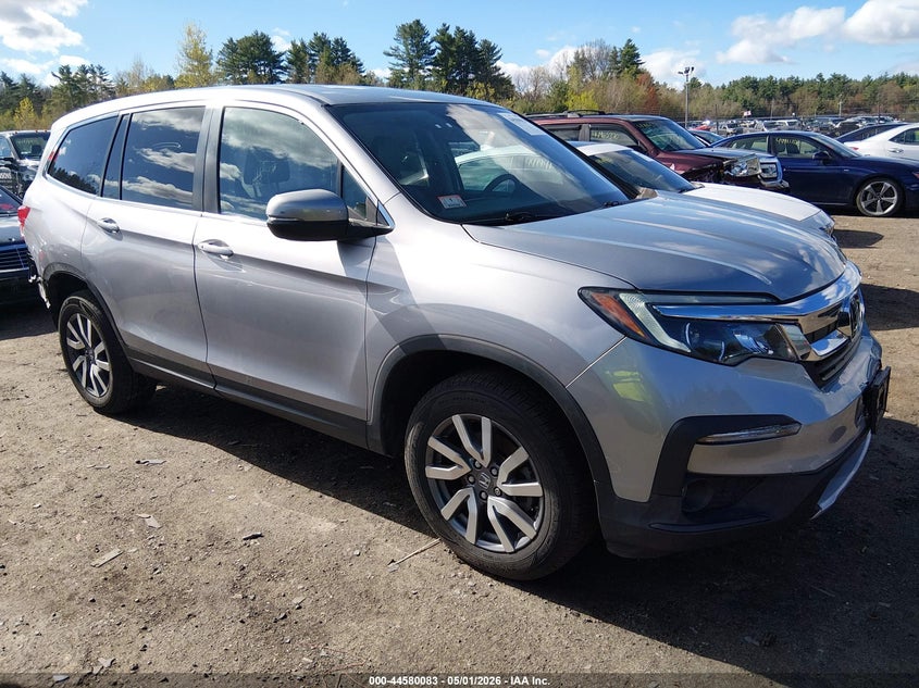 2021 Honda Pilot VIN 5FNYF6H54MB014172 — IAAI salvage auction photo