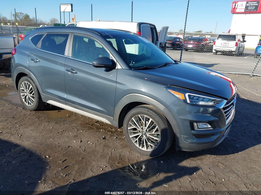 2021 Hyundai Tucson VIN KM8J3CAL5MU332600 IAAI salvage auction — FRONT END, Salvage Title, sold $5,275 on 2026-07-22 (photo 1)