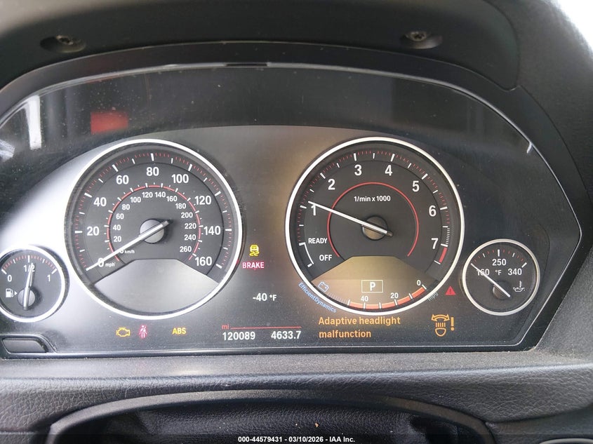 2017 BMW VIN WBA4F7C52HG786271 IAAI salvage auction — FRONT END, Salvage Title, sold $2,575 on 2026-07-22 (photo 7)