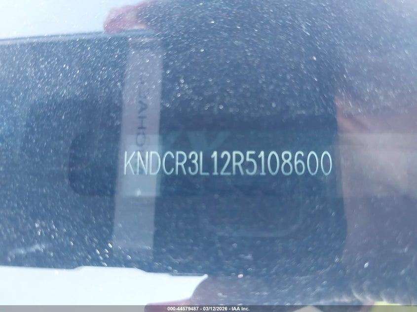 2024 Kia Niro VIN KNDCR3L12R5108600 IAAI salvage auction — FRONT & REAR, Salvage Title, sold $7,800 on 2026-07-06 (photo 9)