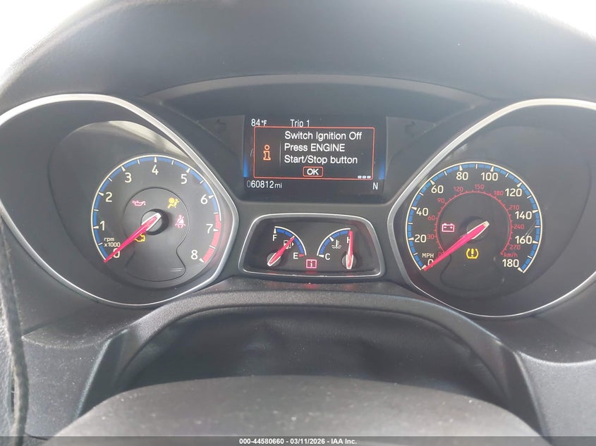 2017 Ford Focus rs VIN WF0DP3TH9H4125046 IAAI salvage auction — FRONT END, Salvage (Hawaii), sold $2,000 on 2026-07-14 (photo 7)