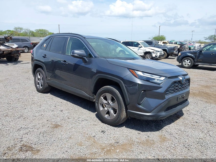 2022 Toyota Rav 4 VIN JTMRWRFV7ND143962 IAAI salvage auction — LEFT SIDE, Salvage (Hawaii), sold $9,200 on 2026-07-21 (photo 1)