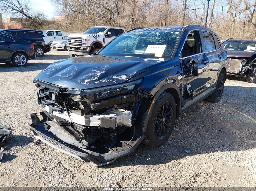 2025 Honda Cr-v VIN 7FARS6H5XSE046254 IAAI salvage auction — ROLLOVER, Salvage Title, sold $7,150 on 2026-07-21 (photo 2)