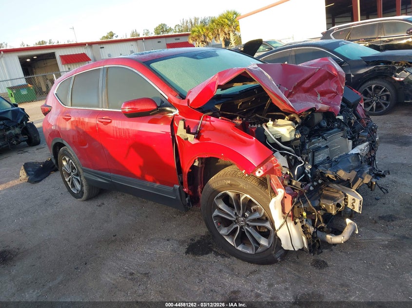 2021 Honda Cr-v VIN 7FARW1H56ME022902 IAAI salvage auction — UNKNOWN, Certificate Of Destruction (Florida), sold $2,050 on 2026-07-29 (photo 1)