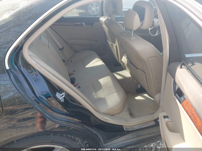2011 Mercedes-benz C-klasse VIN WDDGF5EB4BA449642 IAAI salvage auction — REAR END, Salvage (South Carolina), sold $750 on 2026-07-28 (photo 8)