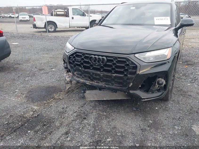 2023 Audi Q5 VIN WA1B4AFY8P2056180 IAAI salvage auction — FRONT END, Salvage Title, sold $14,900 on 2026-07-30 (photo 6)