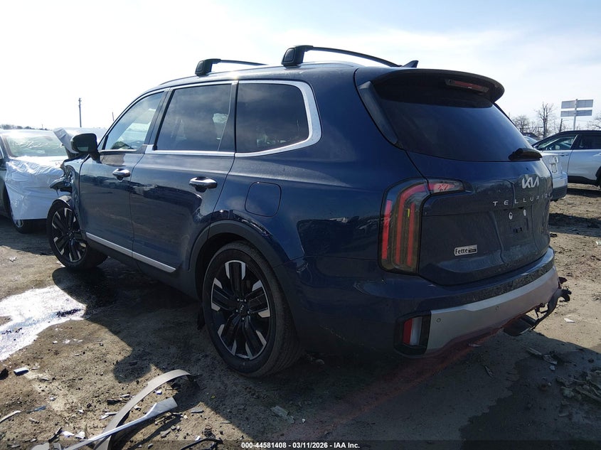 2024 Kia Telluride VIN 5XYP5DGC4RG436428 IAAI salvage auction — FRONT END, Salvage (New Jersey), sold $3,050 on 2026-07-20 (photo 3)