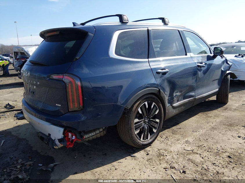 2024 Kia Telluride VIN 5XYP5DGC4RG436428 IAAI salvage auction — FRONT END, Salvage (New Jersey), sold $3,050 on 2026-07-20 (photo 4)
