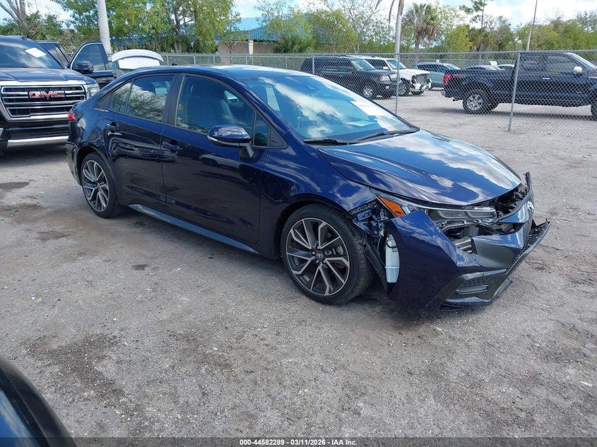 2020 Toyota Corolla VIN 5YFP4RCE9LP028257 IAAI salvage auction — FRONT END, Salvage Title, sold $4,300 on 2026-07-12 (photo 1)