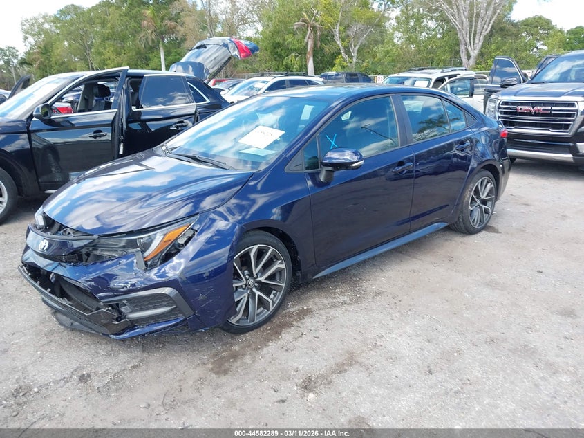 2020 Toyota Corolla VIN 5YFP4RCE9LP028257 IAAI salvage auction — FRONT END, Salvage Title, sold $4,300 on 2026-07-12 (photo 2)