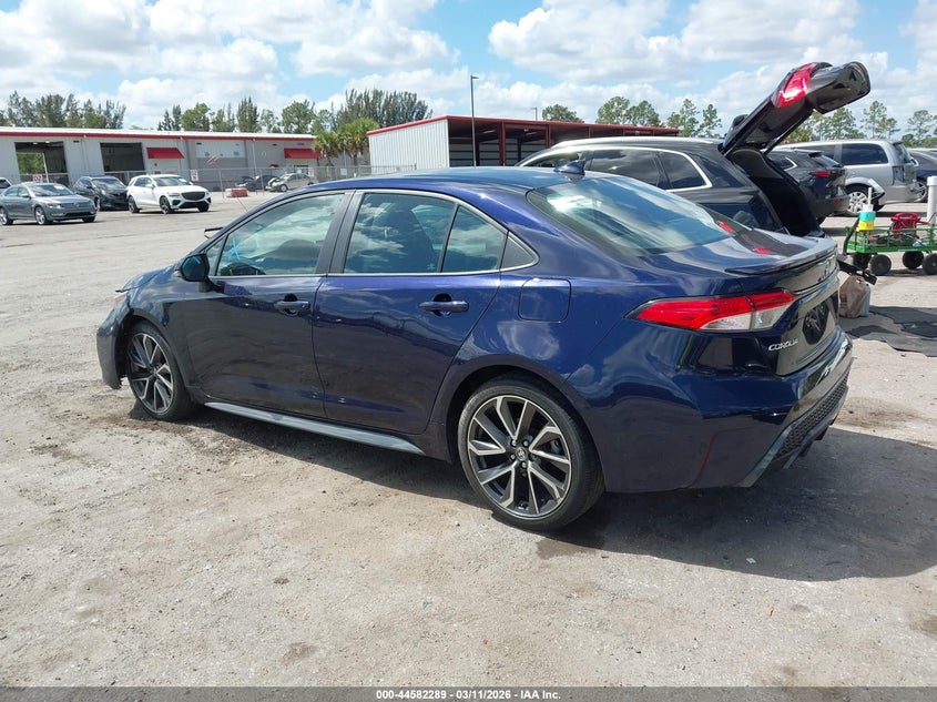 2020 Toyota Corolla VIN 5YFP4RCE9LP028257 IAAI salvage auction — FRONT END, Salvage Title, sold $4,300 on 2026-07-12 (photo 3)