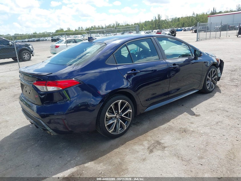 2020 Toyota Corolla VIN 5YFP4RCE9LP028257 IAAI salvage auction — FRONT END, Salvage Title, sold $4,300 on 2026-07-12 (photo 4)