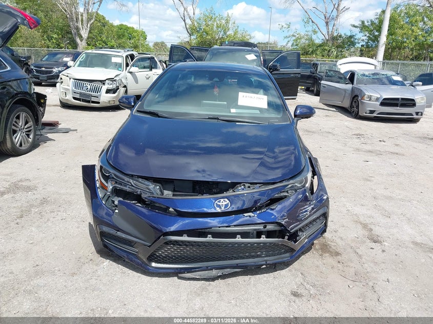 2020 Toyota Corolla VIN 5YFP4RCE9LP028257 IAAI salvage auction — FRONT END, Salvage Title, sold $4,300 on 2026-07-12 (photo 6)