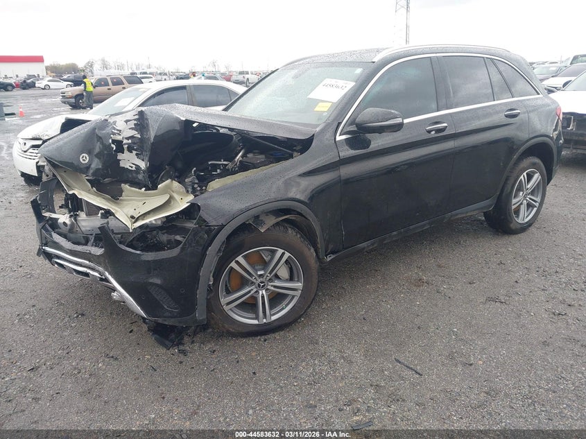 2021 Mercedes-benz Glc VIN W1N0G8DB0MV266982 IAAI salvage auction — FRONT END, Salvage Title, sold $25 on 2026-07-29 (photo 2)