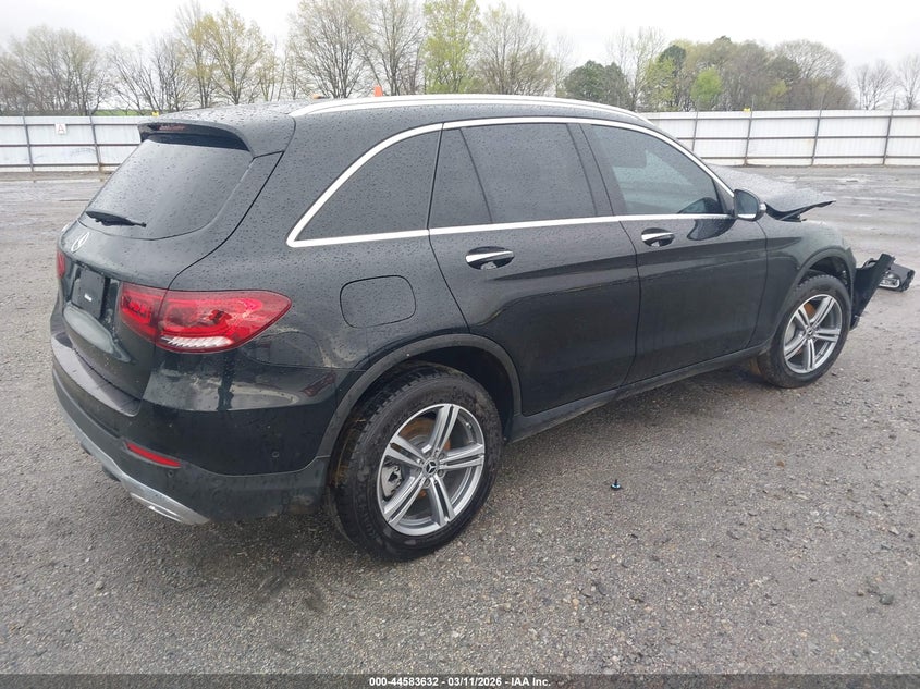 2021 Mercedes-benz Glc VIN W1N0G8DB0MV266982 IAAI salvage auction — FRONT END, Salvage Title, sold $25 on 2026-07-29 (photo 4)