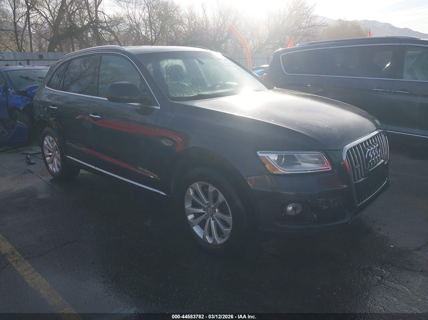 2016 Audi Q5 VIN WA1L2AFP3GA092866 IAAI salvage auction — REAR END, Salvage (Utah), sold $3,150 on 2026-07-30 (photo 1)