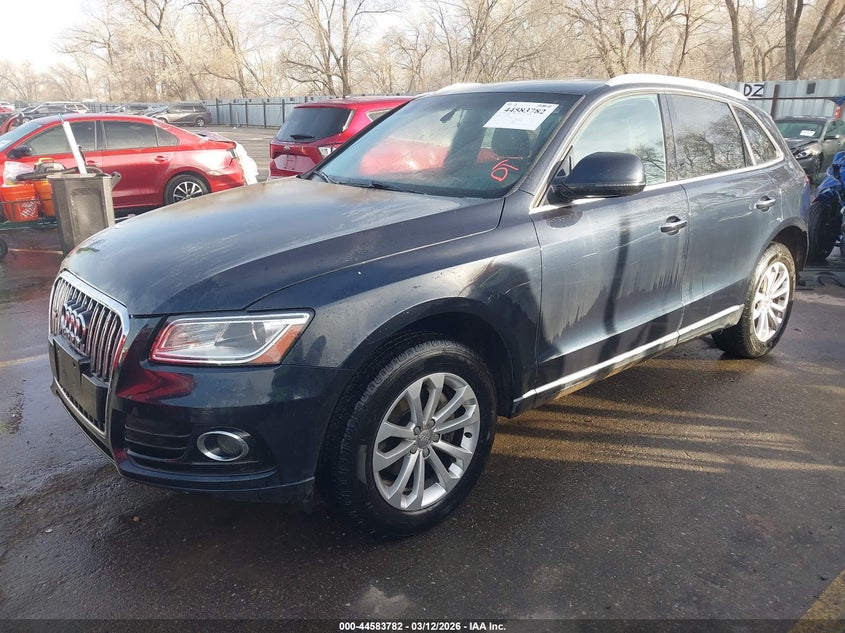 2016 Audi Q5 VIN WA1L2AFP3GA092866 IAAI salvage auction — REAR END, Salvage (Utah), sold $3,150 on 2026-07-30 (photo 2)