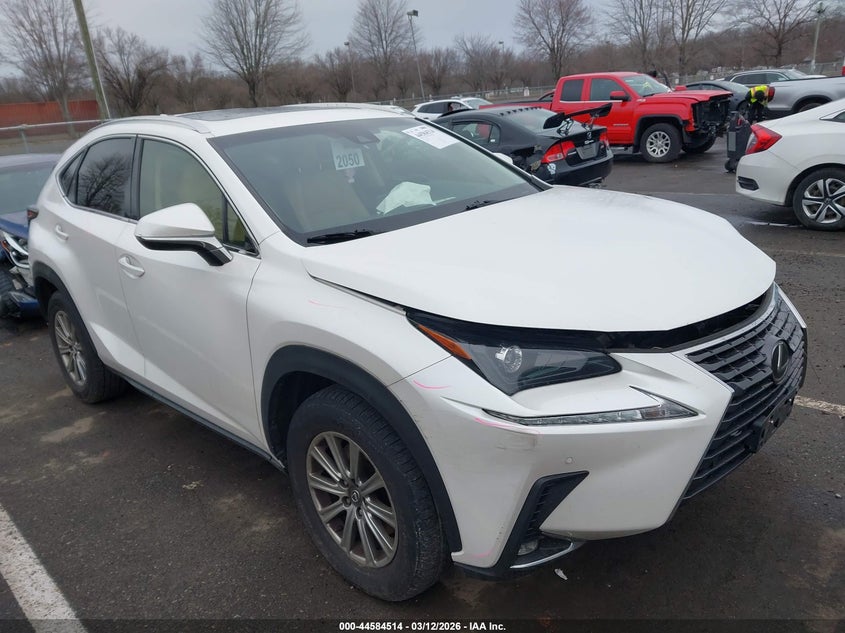 2018 Lexus Nx VIN JTJBARBZ9J2150326 — IAAI salvage auction photo