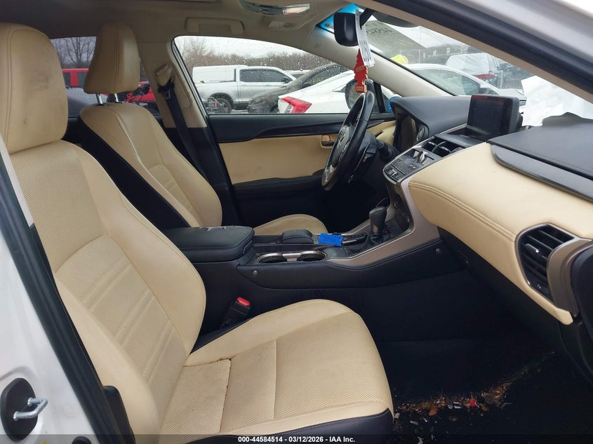 2018 Lexus Nx VIN JTJBARBZ9J2150326 IAAI salvage auction — FRONT END, Salvage (New Jersey), sold $7,100 on 2026-07-30 (photo 5)